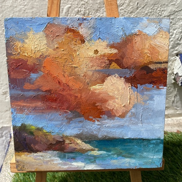 “Morning Clouds” Original Painting - Picture 3 of 12